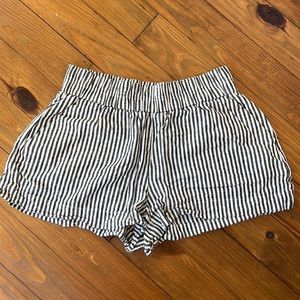 A new day by target elastic waist pull-on striped shorts size S